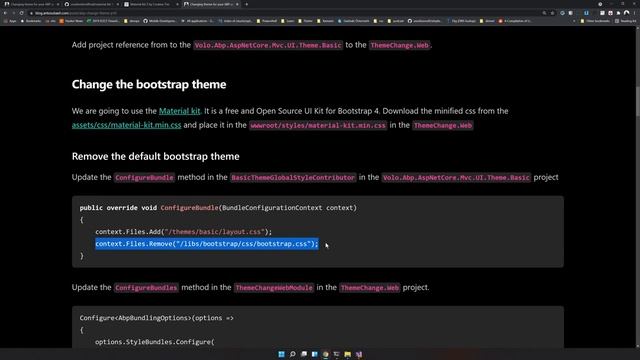 Changing UI Theme for ABP MVC / Razor Pages UI. Part 10 смотреть онлайн
