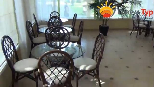 jamtour.org отель Дельфин (Пицунда, Абхазия) холл 1 этажа и ресепшн смотреть онлайн