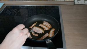 Салат с жареным беконом  Король стола