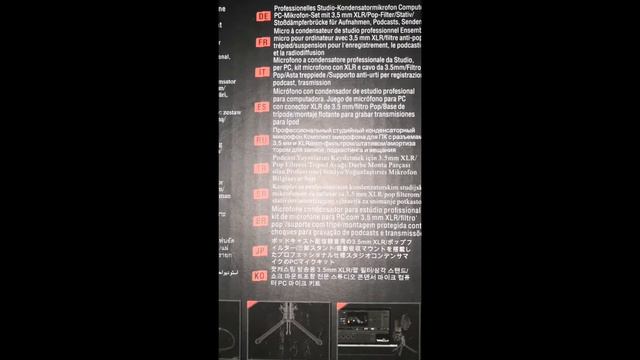 Обзор на новый микрофон🎙️🎤🎧 смотреть онлайн