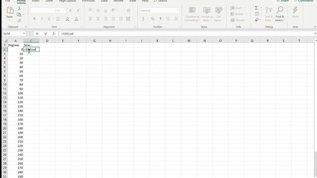 How To Draw Sine Graph In Excel смотреть онлайн
