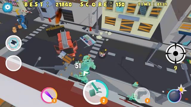 Throw Anything Mobile Prototype(Stage1, 3min) смотреть онлайн