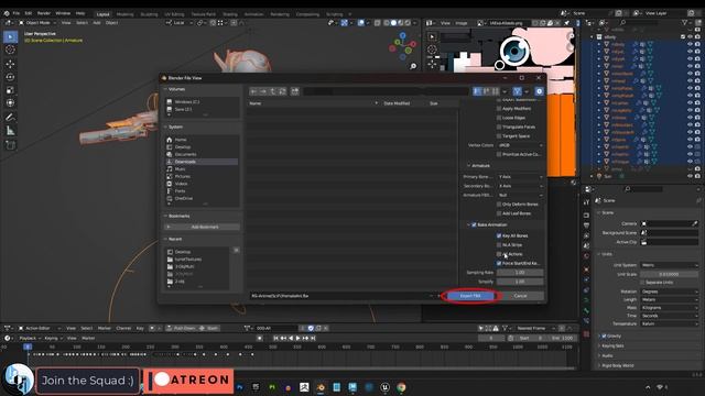 Import Rigs & Animations (BLENDER to UNREAL) смотреть онлайн