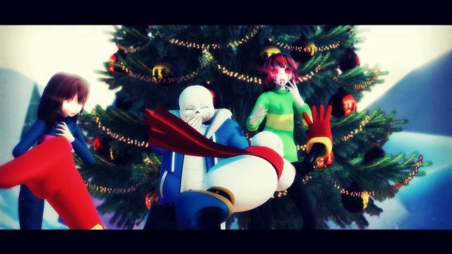 [MMD] - {[Christmas in Undertale]} -【4K/60fps】 смотреть онлайн