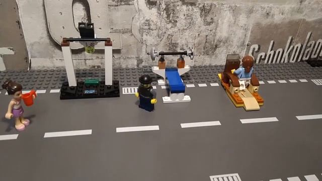 Спортзал. Lego. Анимация. смотреть онлайн