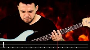 【SLIPKNOT】[ Psychosocial ] cover by Dotti Brothers | LESSON | BASS TAB