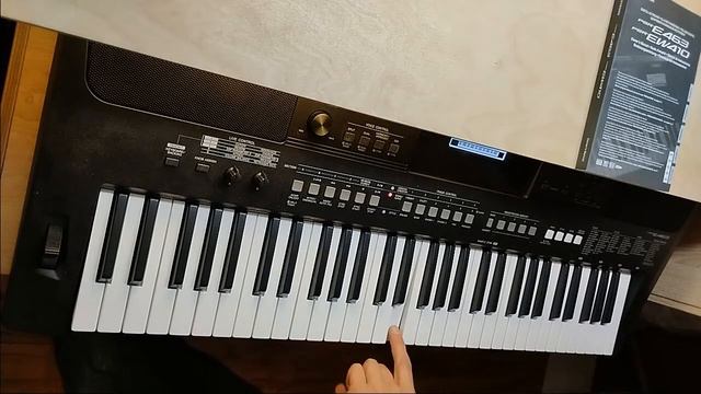074 Yamaha PSR-E463 (двухнотные трели). смотреть онлайн