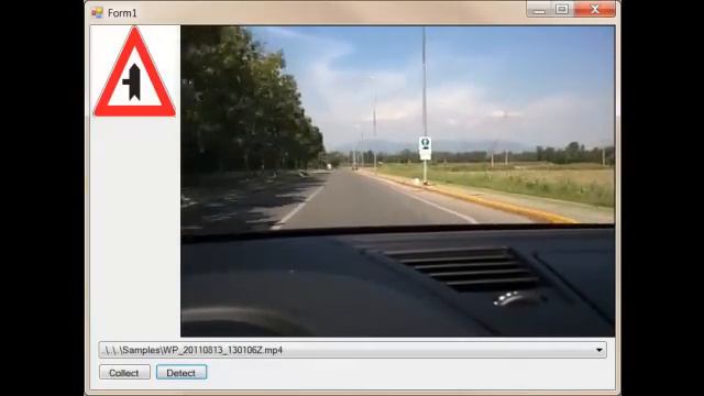 Traffic signs recognition using SURF and AForge.NET смотреть онлайн