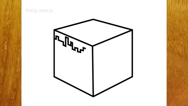 How To Draw Minecraft Grass Block смотреть онлайн