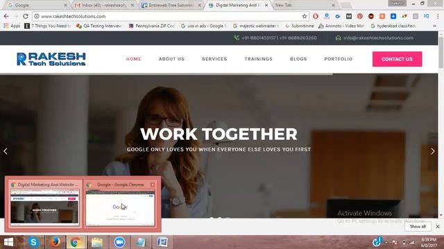 How to SEO Off Page Optimization Tutorials - Rakesh Tech Solutions смотреть онлайн