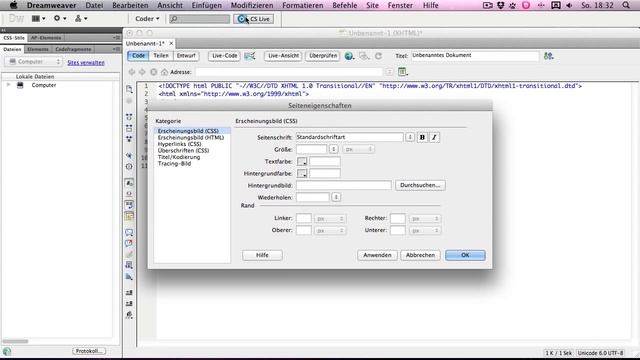 HTML & CSS: Umlaute (UTF-8) смотреть онлайн