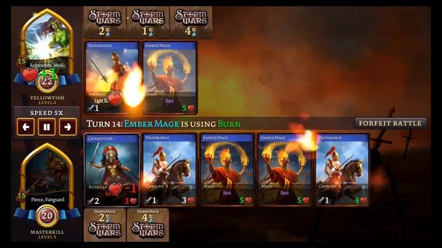 STORM WARS CCG gameplay 1 minute смотреть онлайн