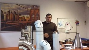 Воздуховоды из нержавеющей стали , способ соединения (ниппельное, раструбное, фланцевое )