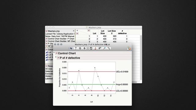 Attribute Control Charts P and NP Charts смотреть онлайн