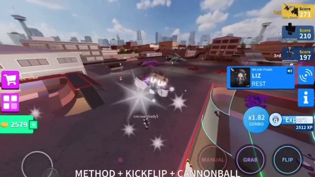 Skateboard Splash Tips and Tricks (Roblox) смотреть онлайн