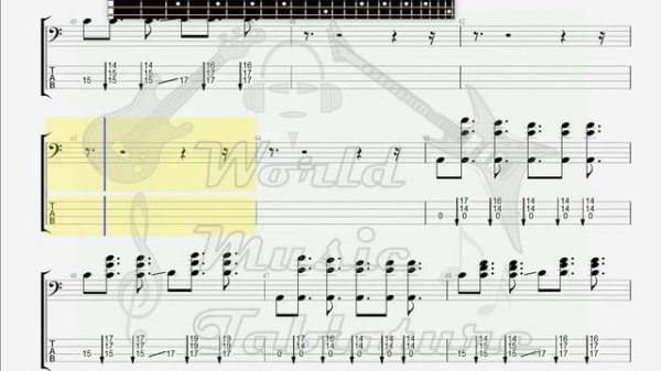 Crazy Town   Butterfly BASS GUITAR TAB