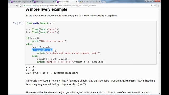 Programming with Python 6 - Control flow смотреть онлайн