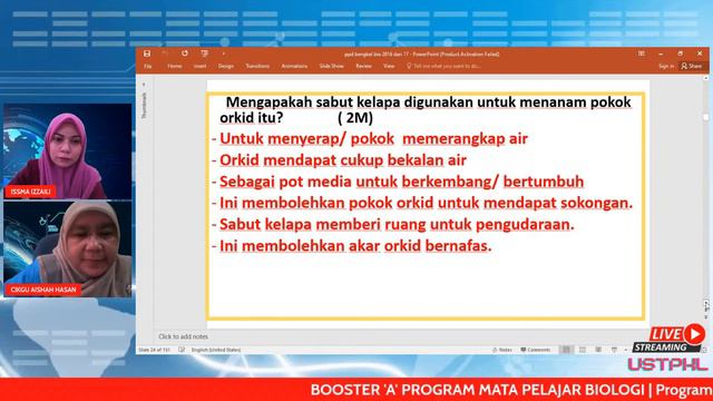 PPD KUALA LANGAT - BOOSTER 'A' PROGRAM MATA PELAJAR BIOLOGI смотреть онлайн