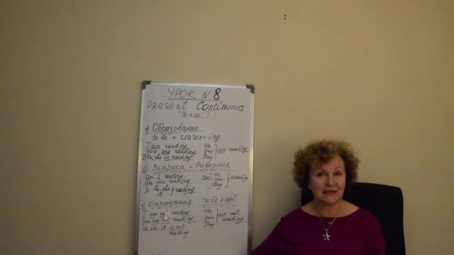 Урок 8 Present Continuous Tense Часть 2 смотреть онлайн