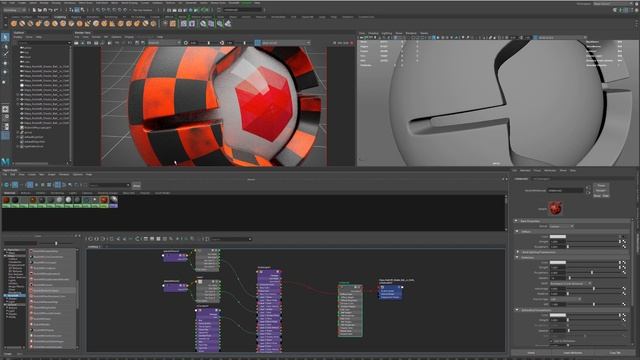 Redshift 2 Maya - Tutorial #11 - Tri-planer - Color Correct - Color Layer Nodes смотреть онлайн