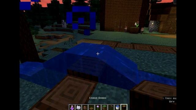 Сделал подарок жителям в майнкрафт! смотреть онлайн