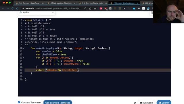 Leetcode Contest 329 in Kotlin (Q1, Q2, & Q3 only) смотреть онлайн