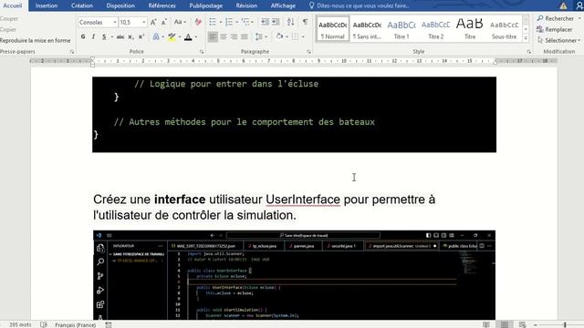 Partie2 EcluseB213J - Projets de programmation JAVA TP 6 Prof. M. Lefort UNIVERSITE GASTON BERGER смотреть онлайн