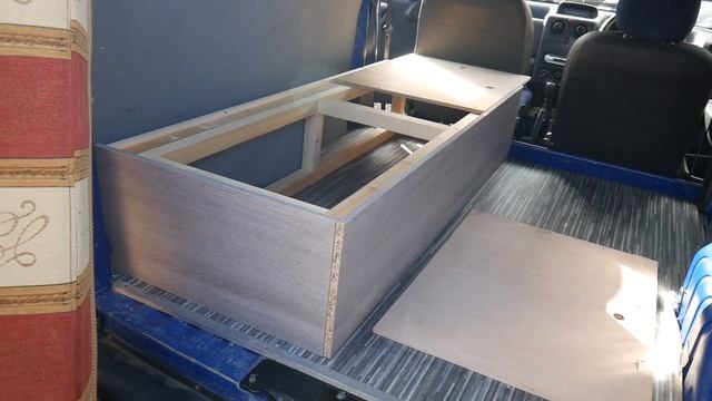 Building DIY Sofa Bed Peugeot Partner Micro Camper Van Build | Ep.4 смотреть онлайн