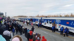Поезд Деда Мороза 2023 Полярный экспресс