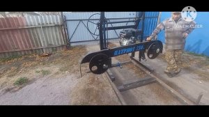 МОДЕРНИЗИРОВАНАЯ ПИЛОРАМА С БЕНЗИНОВЫМ ДВИГАТЕЛЕМ ПАТРИОТ 750