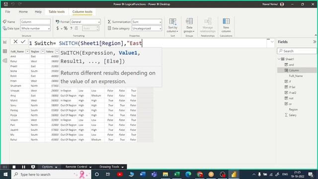 3.10. Logical Functions-III: DAX | SWITCH | DAX for beginners | Designed for complete beginners смотреть онлайн