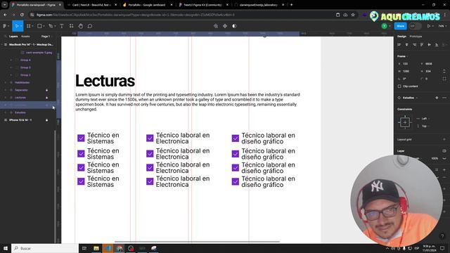 Bootcamp 2024 - Curso de FIGMA UI | Construcción Portafolio de servicios con FIGMA - PTE 2 - VDo 11 смотреть онлайн
