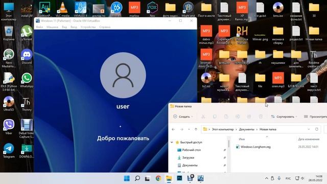 Реестр из Windows Longhorn в Windows 11
