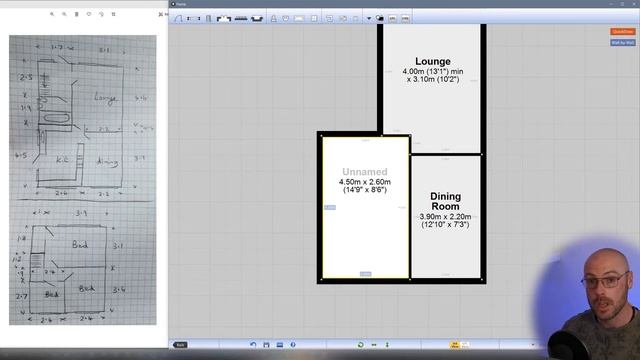Beginners Guide to PlanUp - #1 (Drawing from a sketch) смотреть онлайн