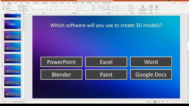 Create A Keyword Challenge Game In PowerPoint смотреть онлайн