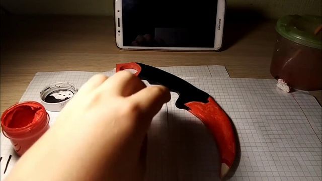Как сделать керамбит "CLAW" из standoff 2 из фанеры? смотреть онлайн