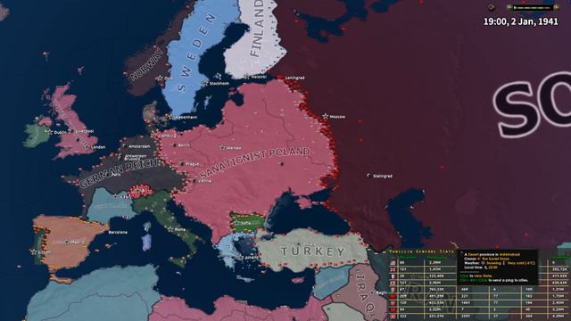 What If The Intermarium Exsits in 1936? Hoi4 Timelapse смотреть онлайн