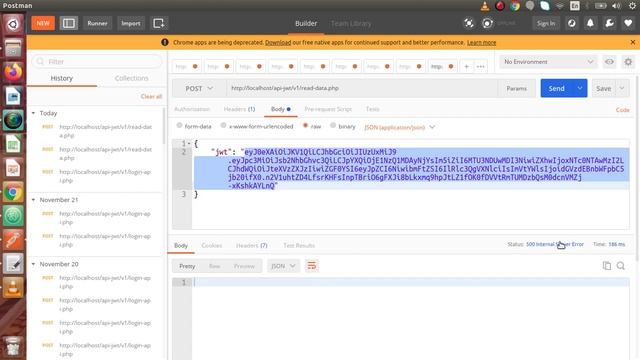 Learn PHP Rest API Development with JWT Token for Beginners #20 Passing JWT Token to Other APIs смотреть онлайн