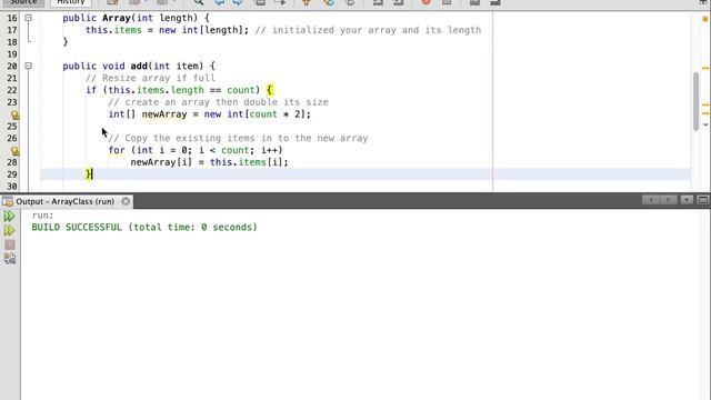 Creating an Array Class in Java смотреть онлайн