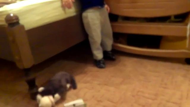 Мягкая игрушка Chericole обезьяна (катается по полу и хохочет) смотреть онлайн