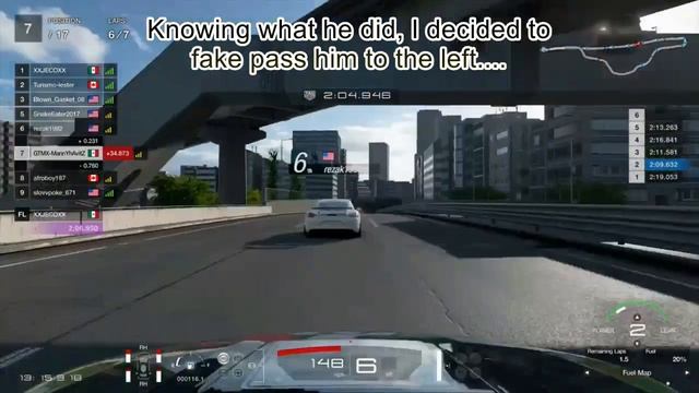 GT SPORT | Dealing with a DIRTY Driver (Blocking) | Online Race смотреть онлайн