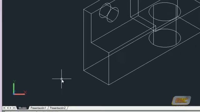 34.1.5-a El Sistema de Coordenadas en 3D (Curso Autocad 2012, www.guiasinmediatas.com) смотреть онлайн