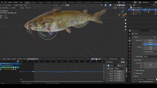 Catfish Channel Freshwater | Blender Project смотреть онлайн