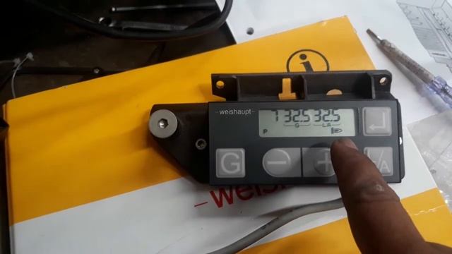 Setting program burner weishaupt wg 40 / wf - m 20 - 25. смотреть онлайн