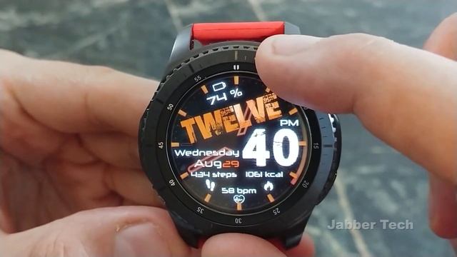 Samsung Watch Face Review : JND Brushed Hybrid Gear S3 Galaxy Watch Gear Sport смотреть онлайн