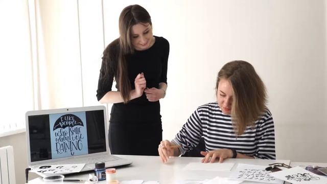 Курсы каллиграфии и леттеринга в Санкт-Петербургской школе телевидения смотреть онлайн