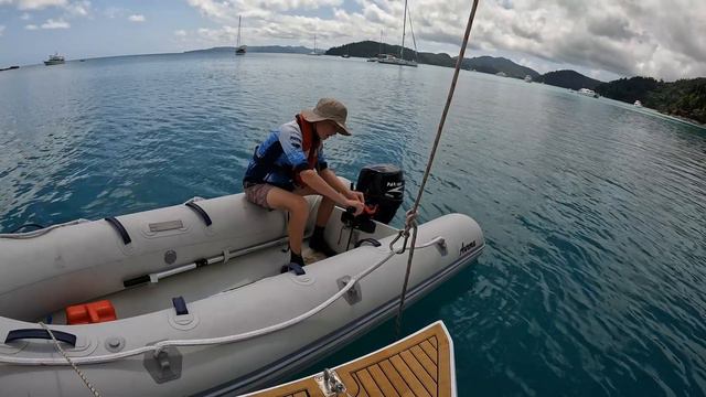 Parsun 9.8 4 Stroke Outboard First Start Sailing On Timtamarre