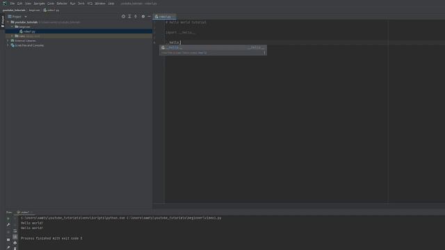 How to print hello world in Python (Best way) смотреть онлайн