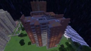 Постройка Советской Многоэтажки в Выживании в Майнкрафте (Дом серии 124-87-107)