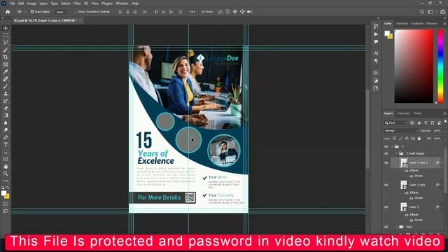 50 Fresh Business Flyers Part 2 Photoshop Tutorial смотреть онлайн